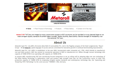 Desktop Screenshot of metarolls.com